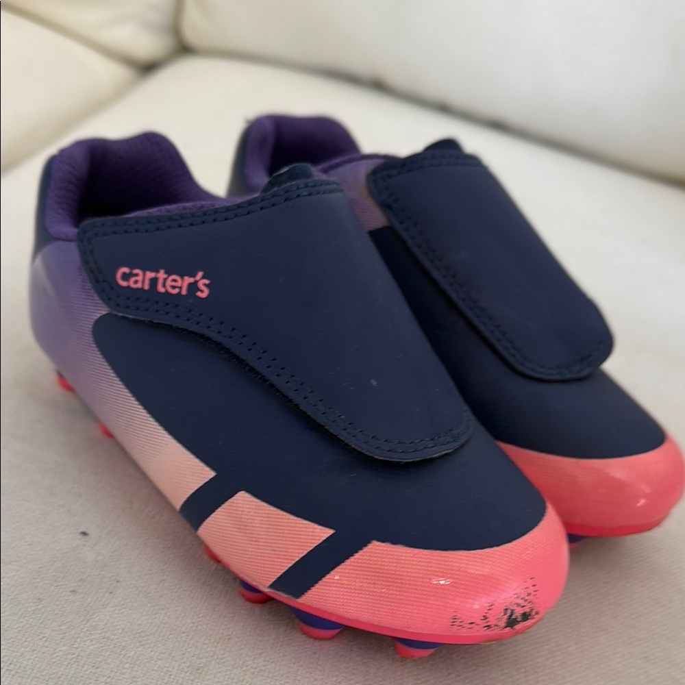 Carter's Blue and Pink Sneakers